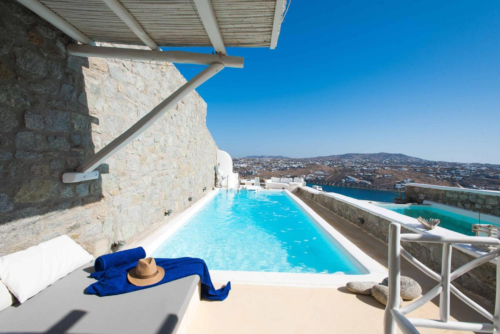 Hotel White Stone Mykonos Agios Ioannis Diakoftis Esterno foto