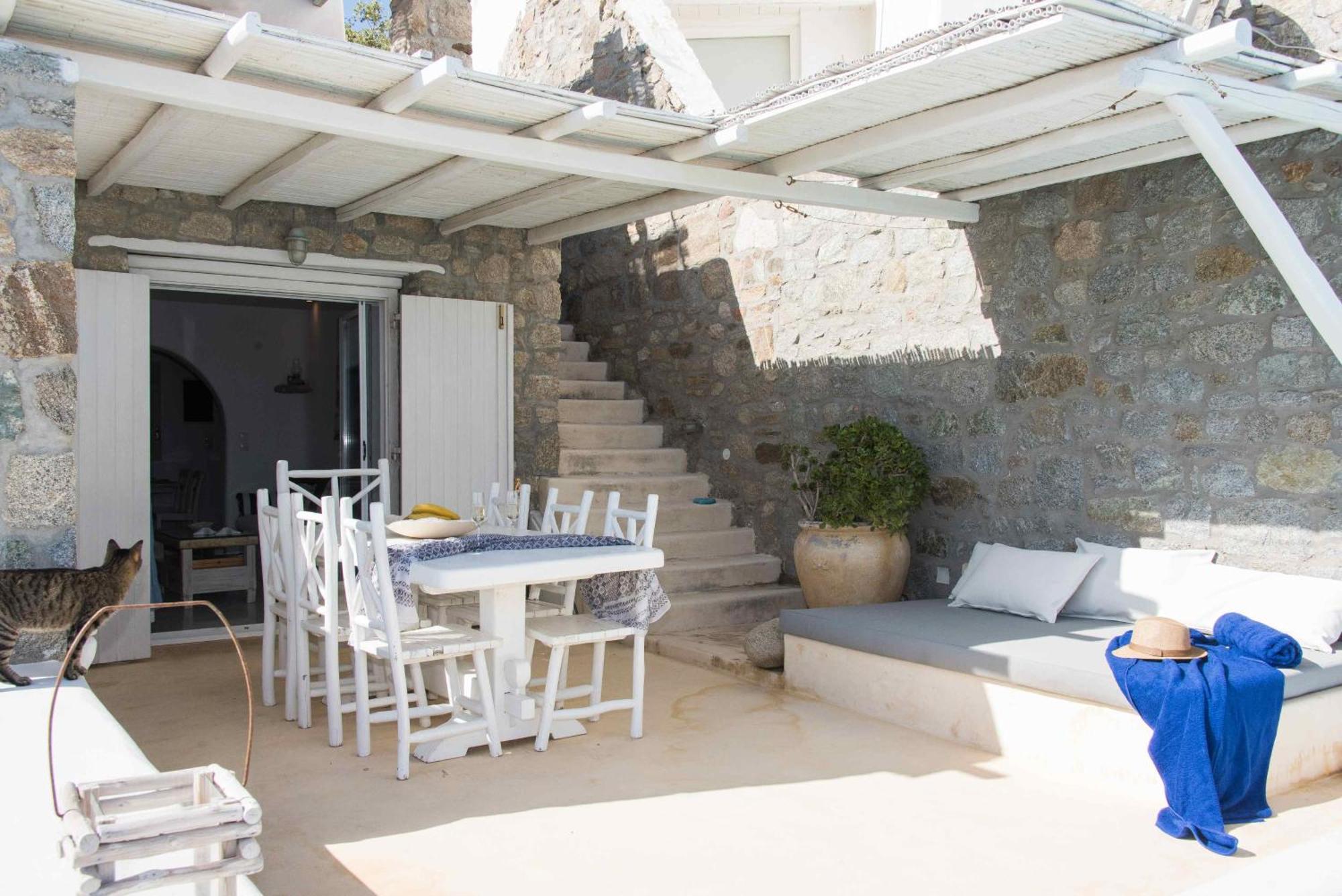 Hotel White Stone Mykonos Agios Ioannis Diakoftis Esterno foto