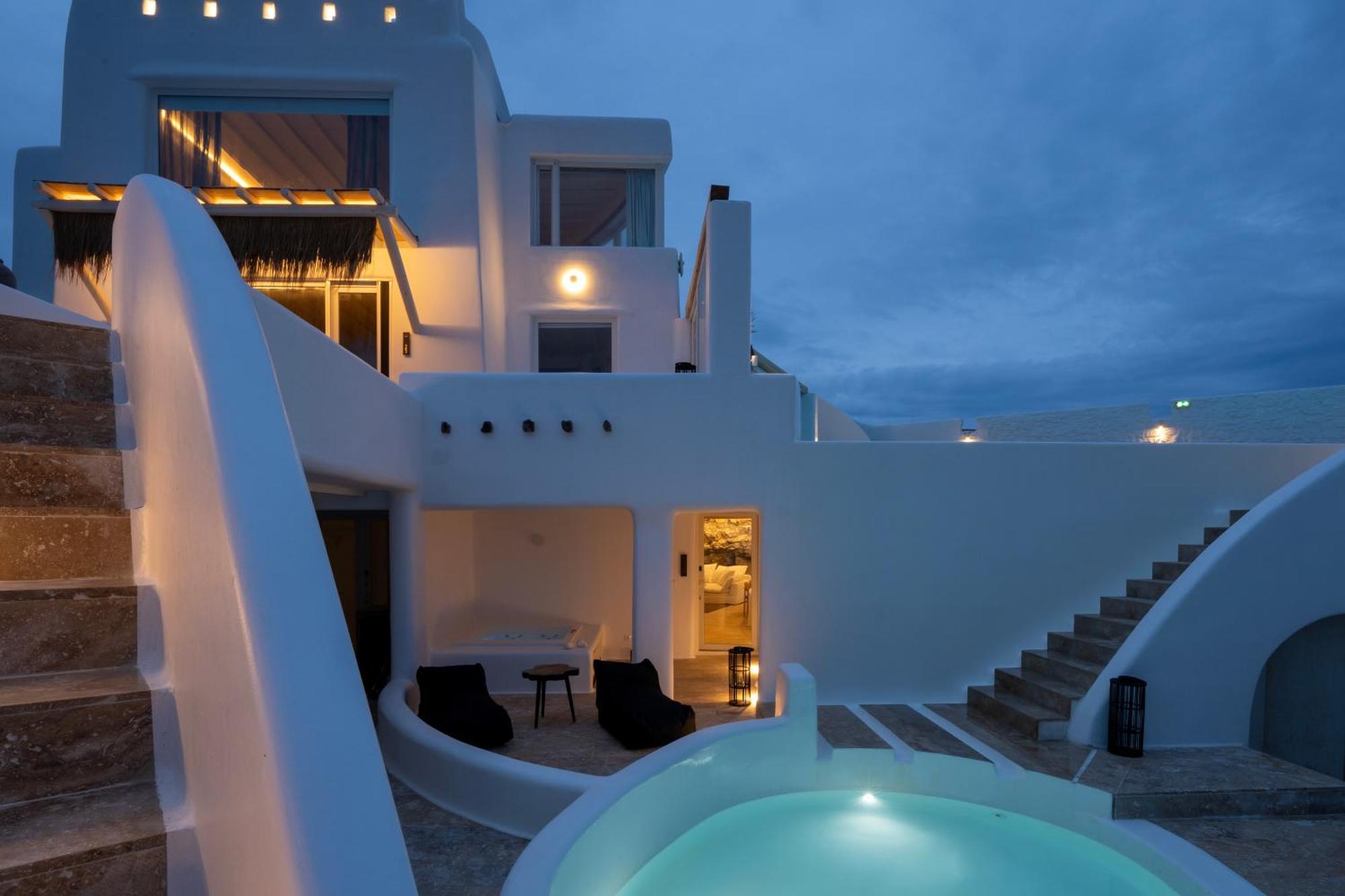 Hotel White Stone Mykonos Agios Ioannis Diakoftis Esterno foto