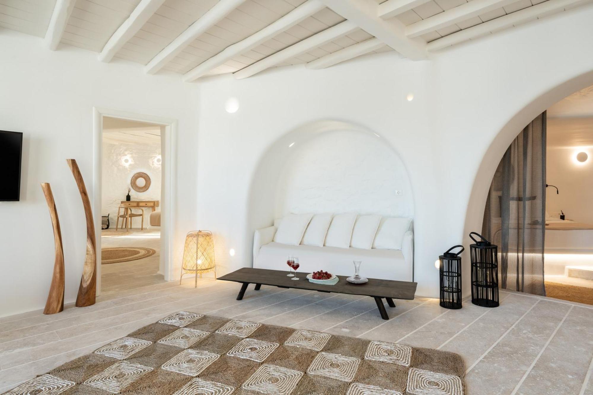 Hotel White Stone Mykonos Agios Ioannis Diakoftis Esterno foto