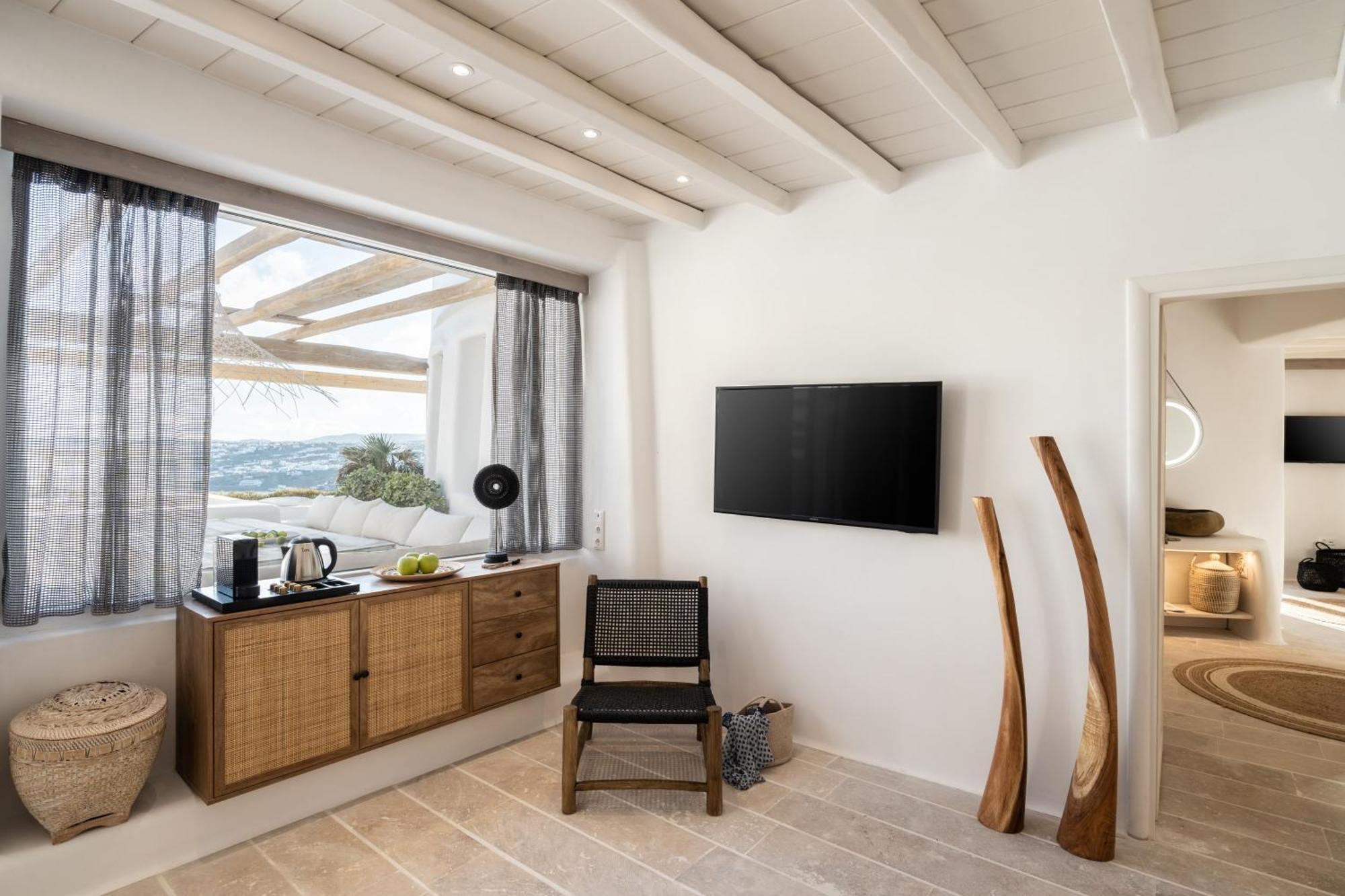 Hotel White Stone Mykonos Agios Ioannis Diakoftis Esterno foto