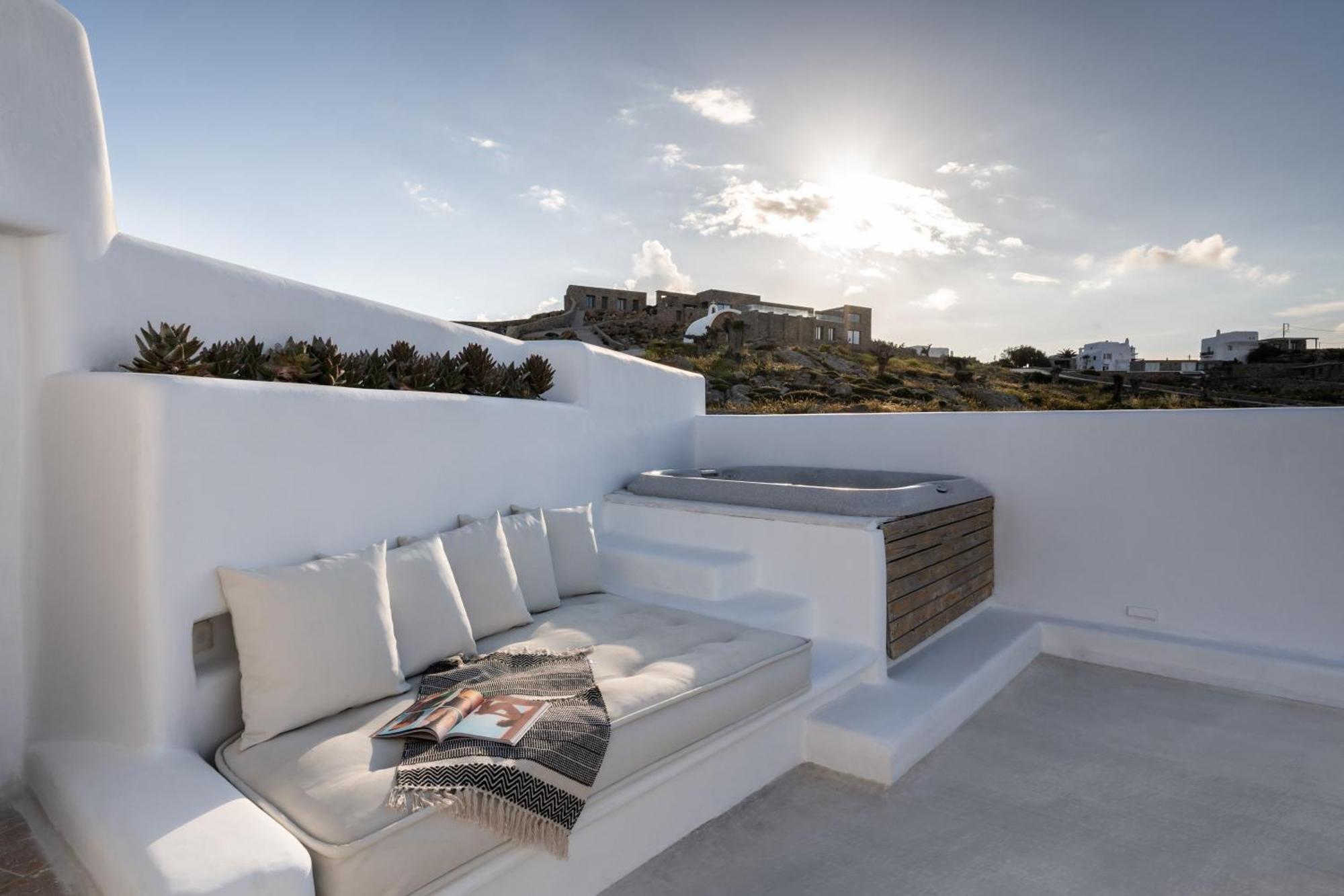 Hotel White Stone Mykonos Agios Ioannis Diakoftis Esterno foto