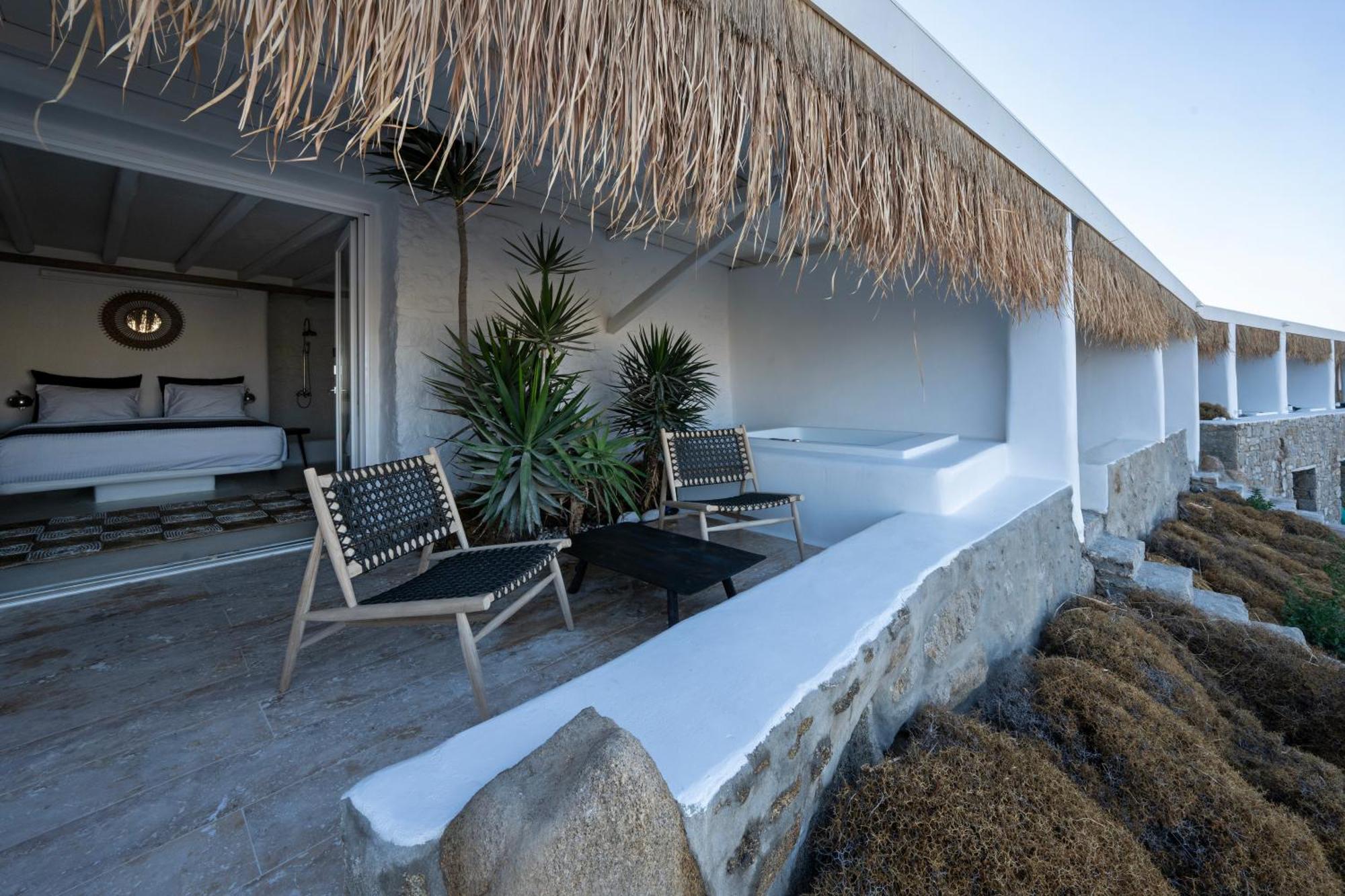Hotel White Stone Mykonos Agios Ioannis Diakoftis Esterno foto