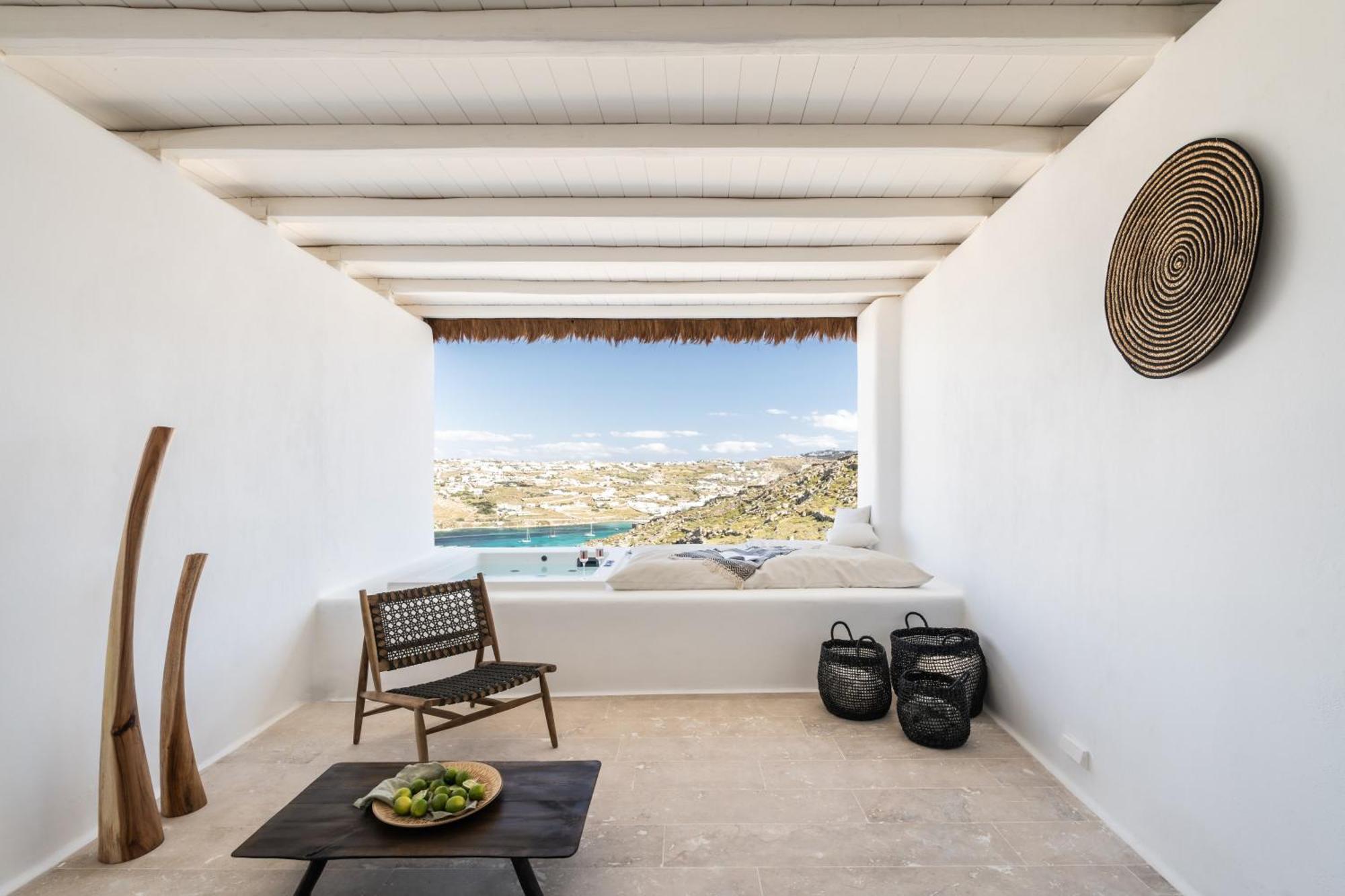 Hotel White Stone Mykonos Agios Ioannis Diakoftis Esterno foto