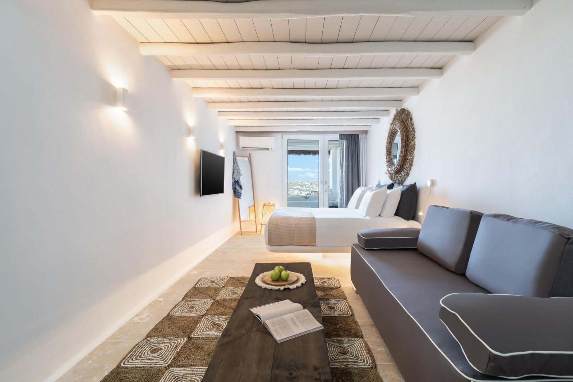 Hotel White Stone Mykonos Agios Ioannis Diakoftis Esterno foto