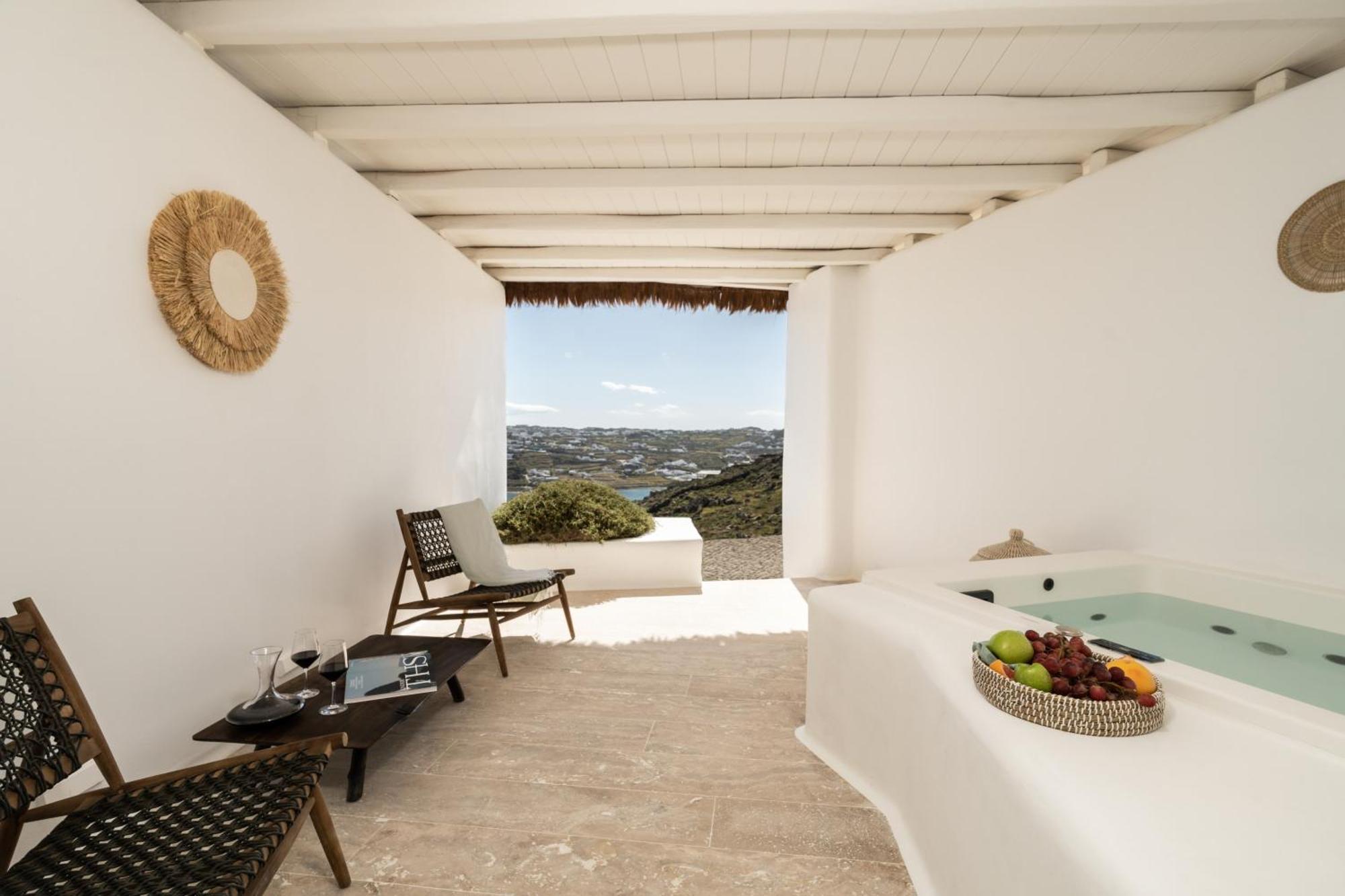 Hotel White Stone Mykonos Agios Ioannis Diakoftis Esterno foto